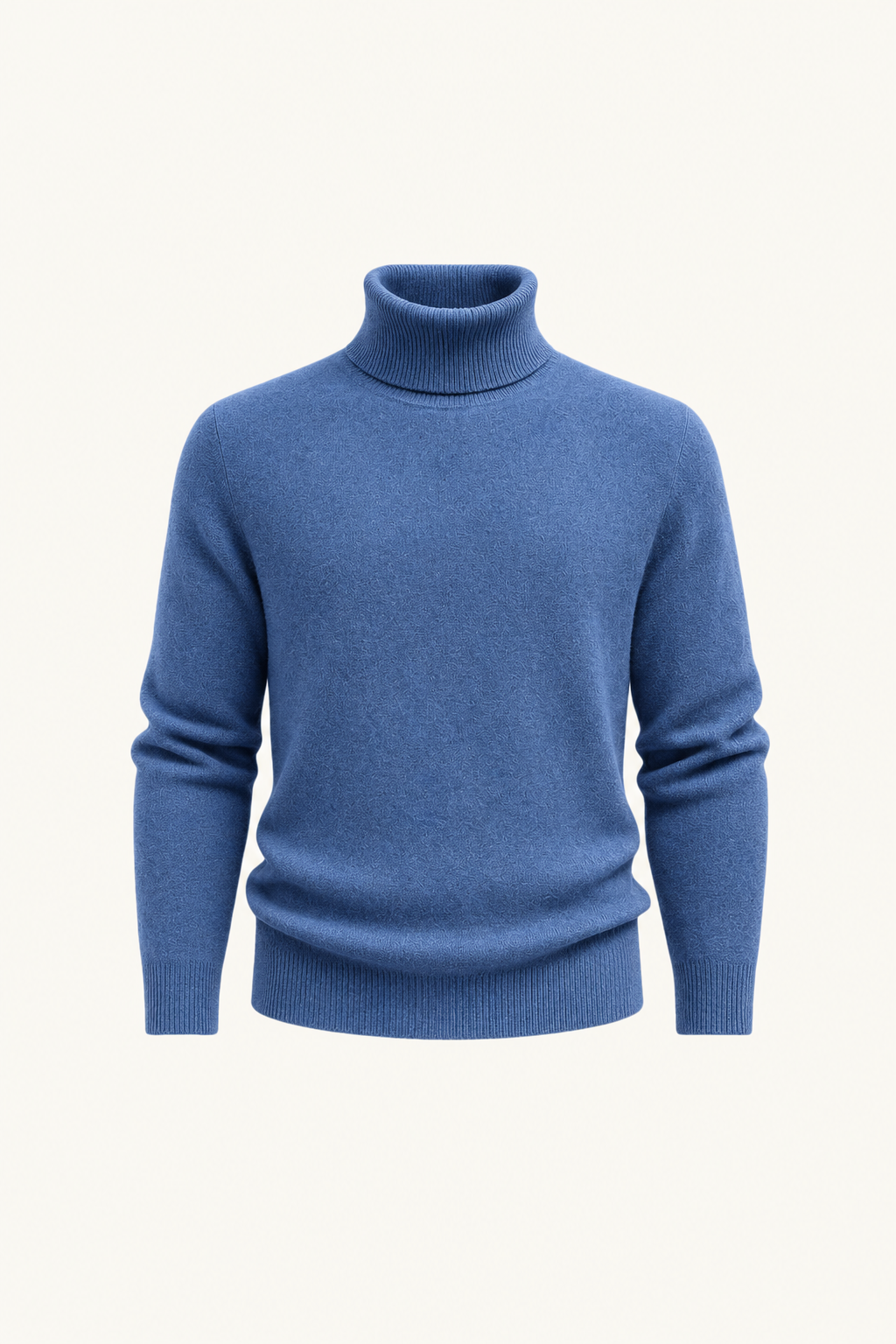 Paravi Wool Turtleneck Denim Blue