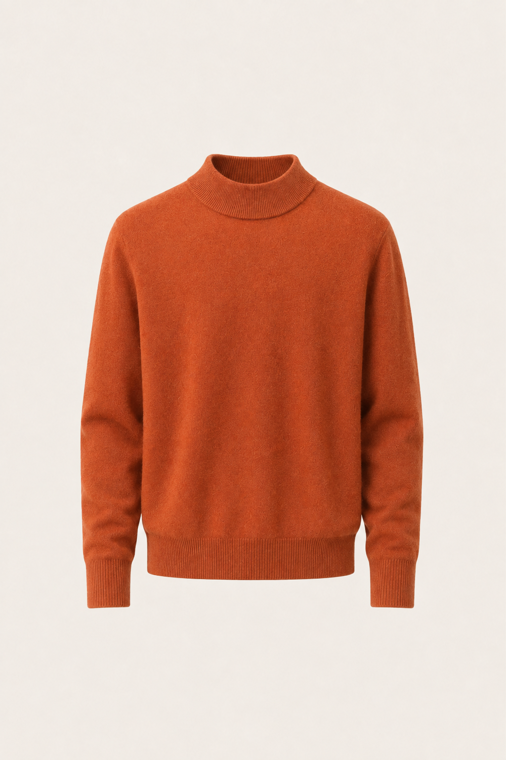 Arelio Mock Neck Terracotta
