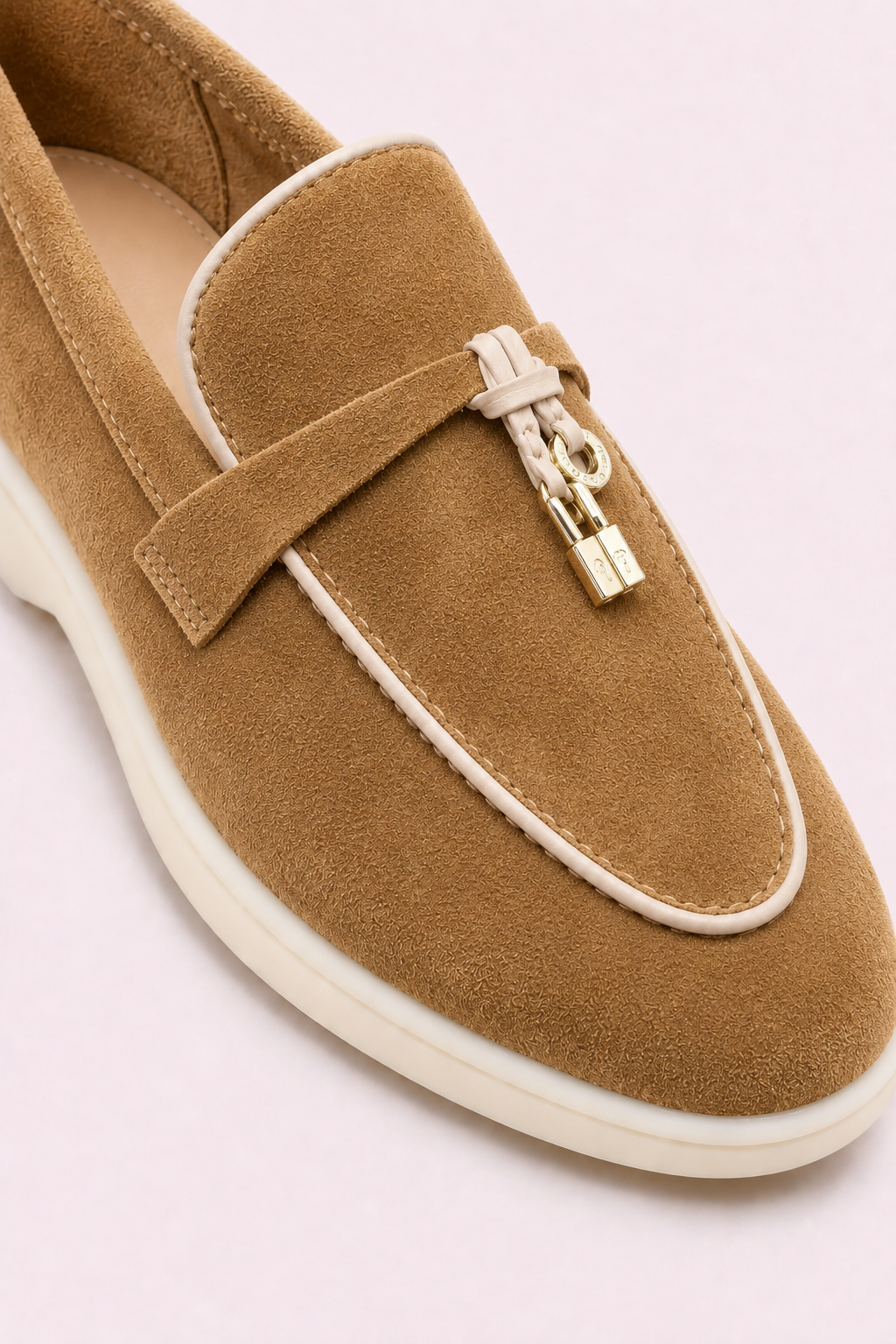 Amari Buckled Loafers Brown