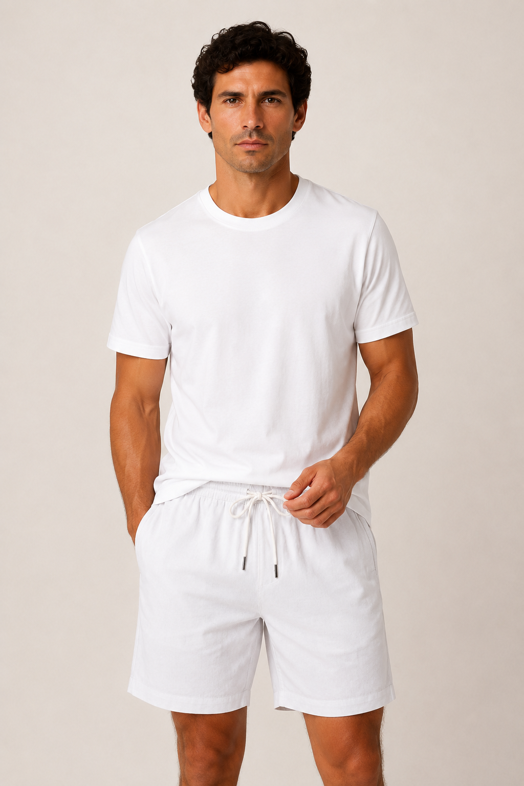 Salivo Linen Short White