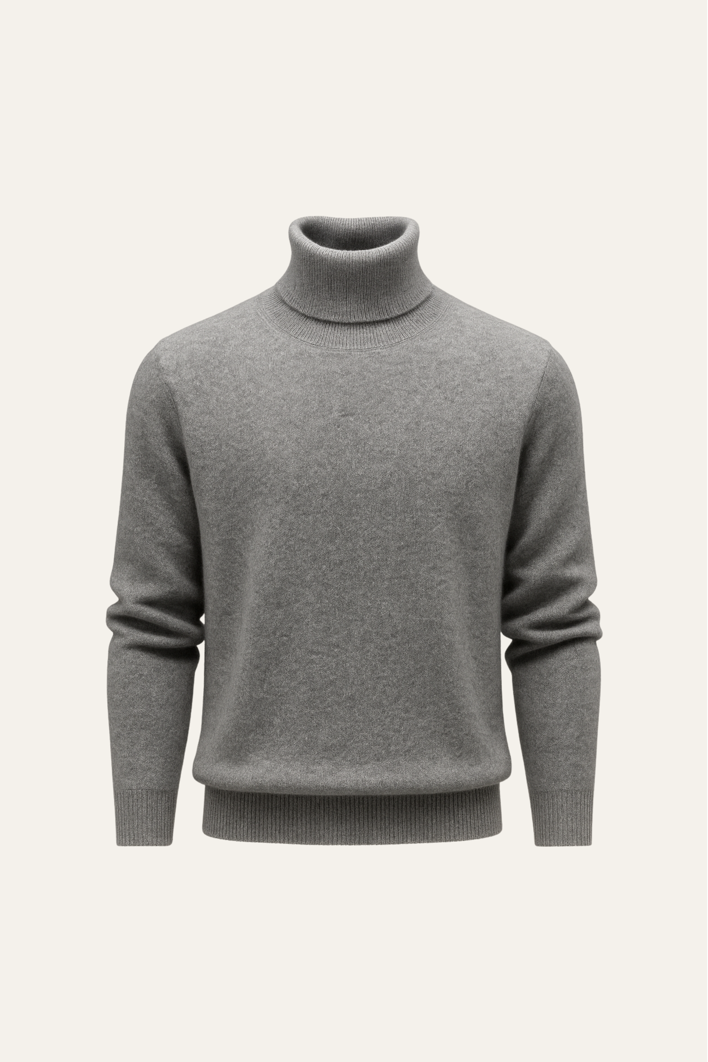 Paravi Cashmere Turtleneck Grey