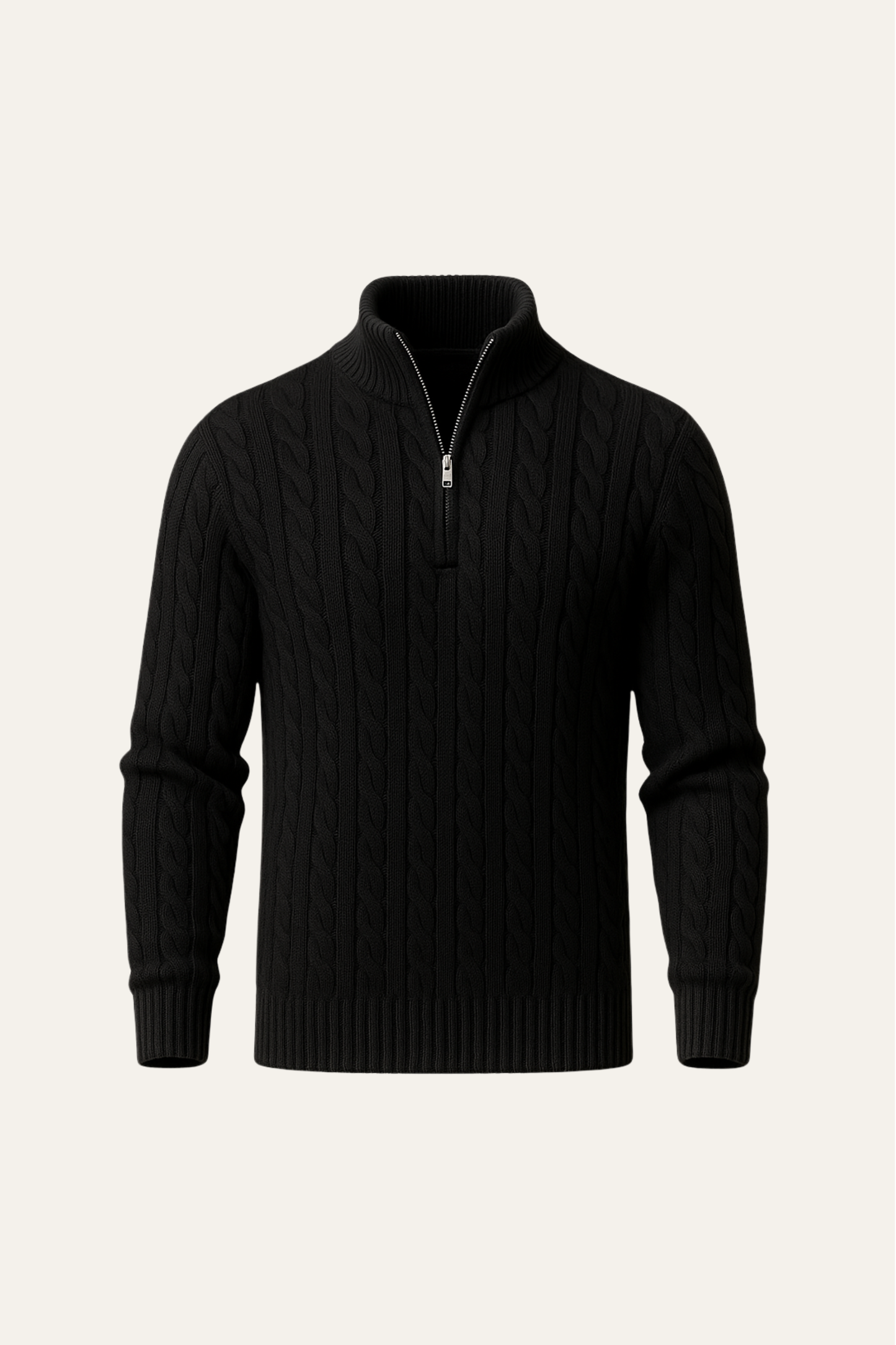 Tilano Cable Knit Black