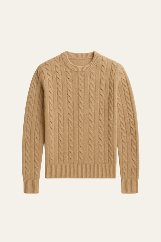 Velaro Cashmere Knit Camel