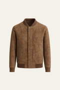 Orivo Suede Bomber Brown