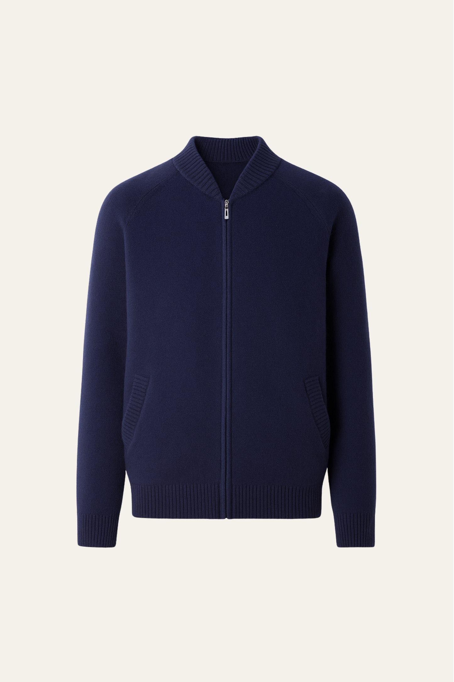 Varenu Merino Cardigan Navy