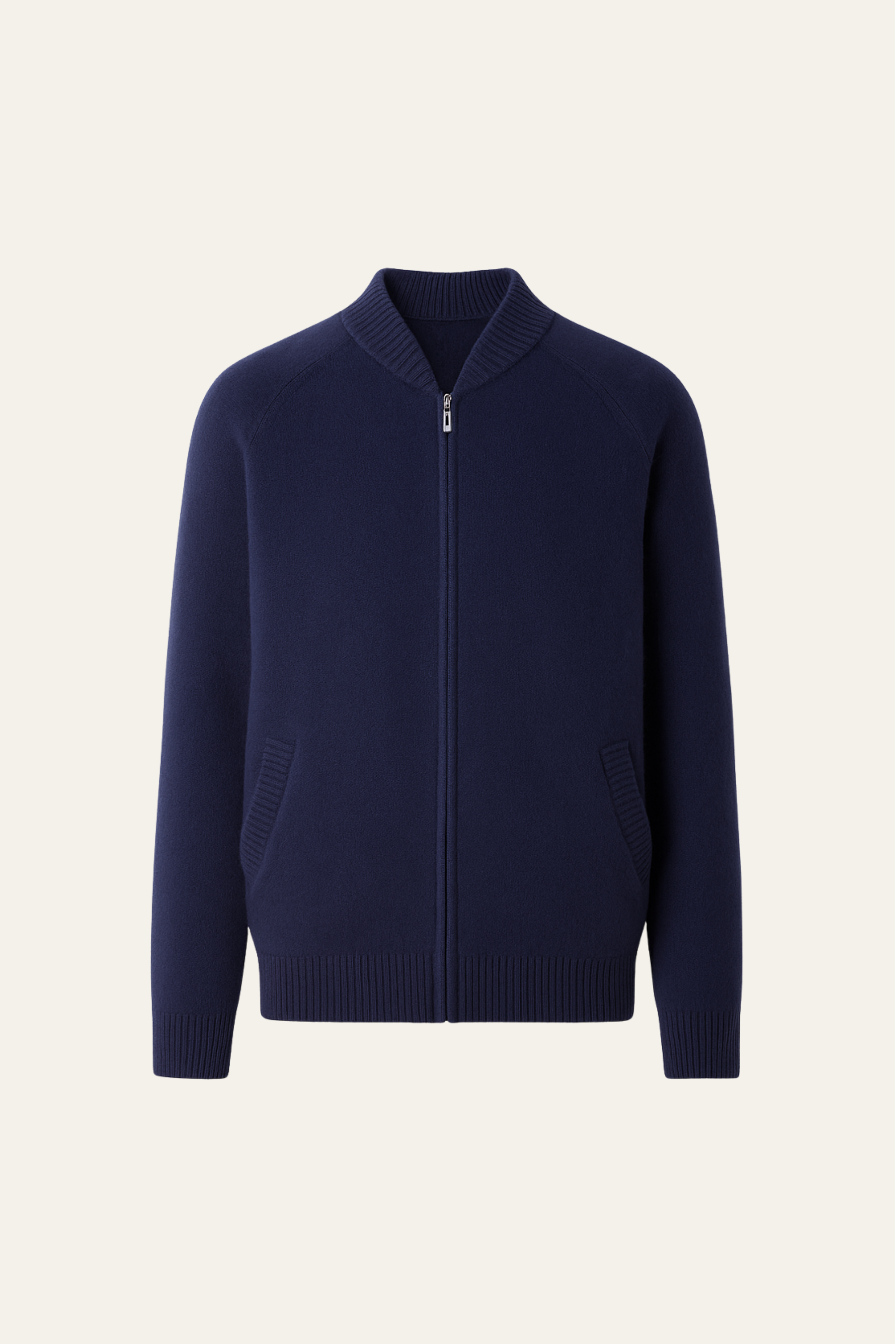 Varenu Merino Cardigan Navy
