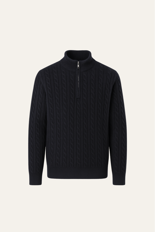 Seviro Cashmere Knit Black