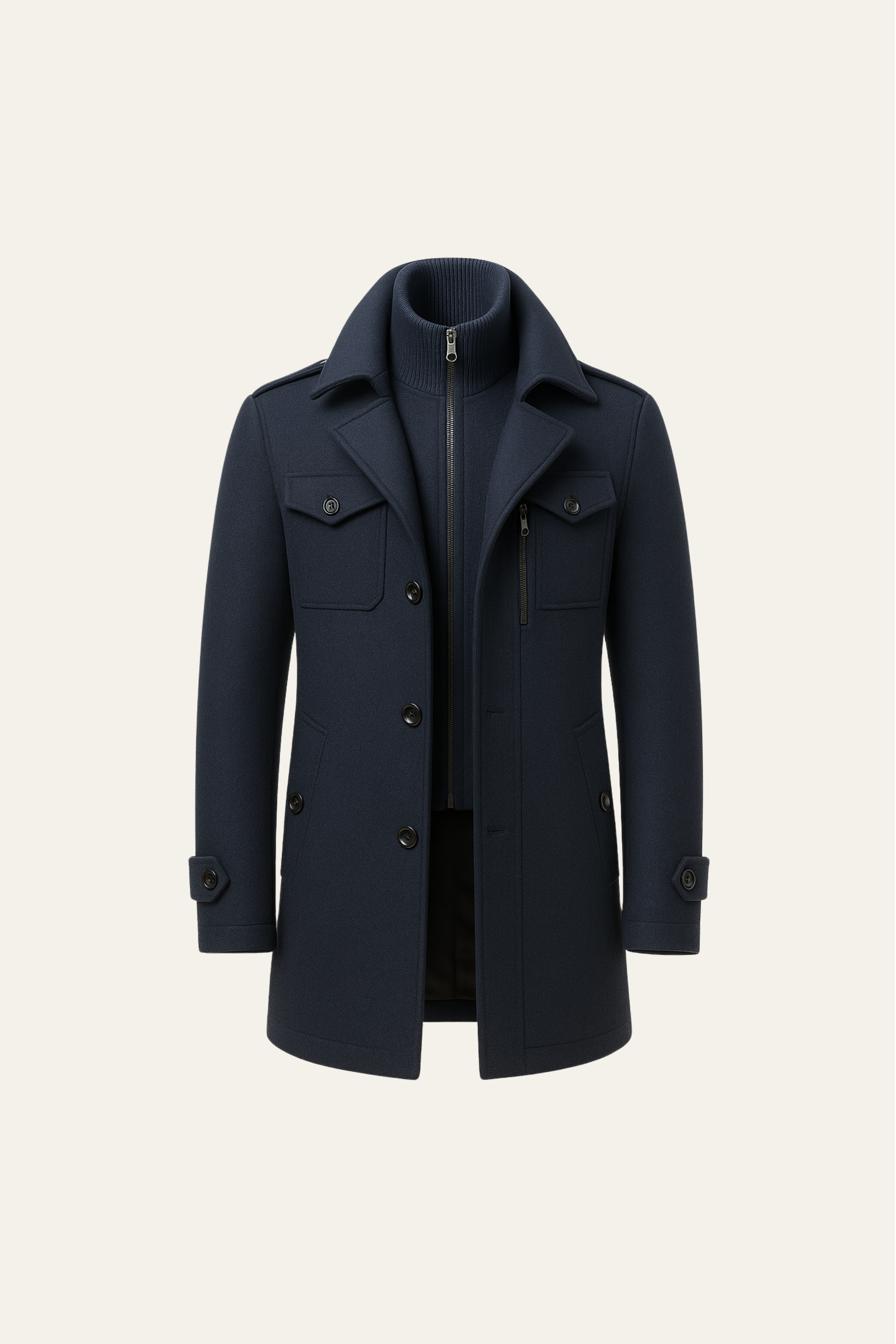 Celano Field Coat Navy