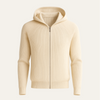 Zelano Merino Hooded Sweater Beige