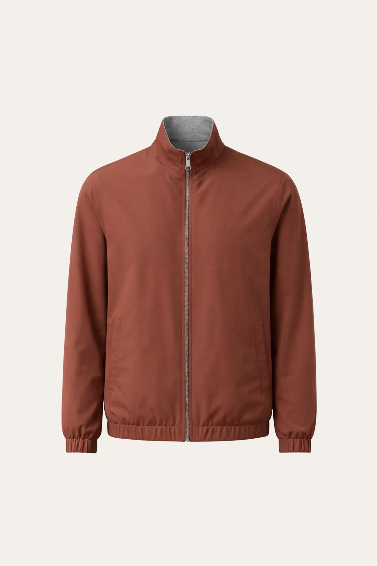Reverso Reversible Bomber Jacket Terracotta