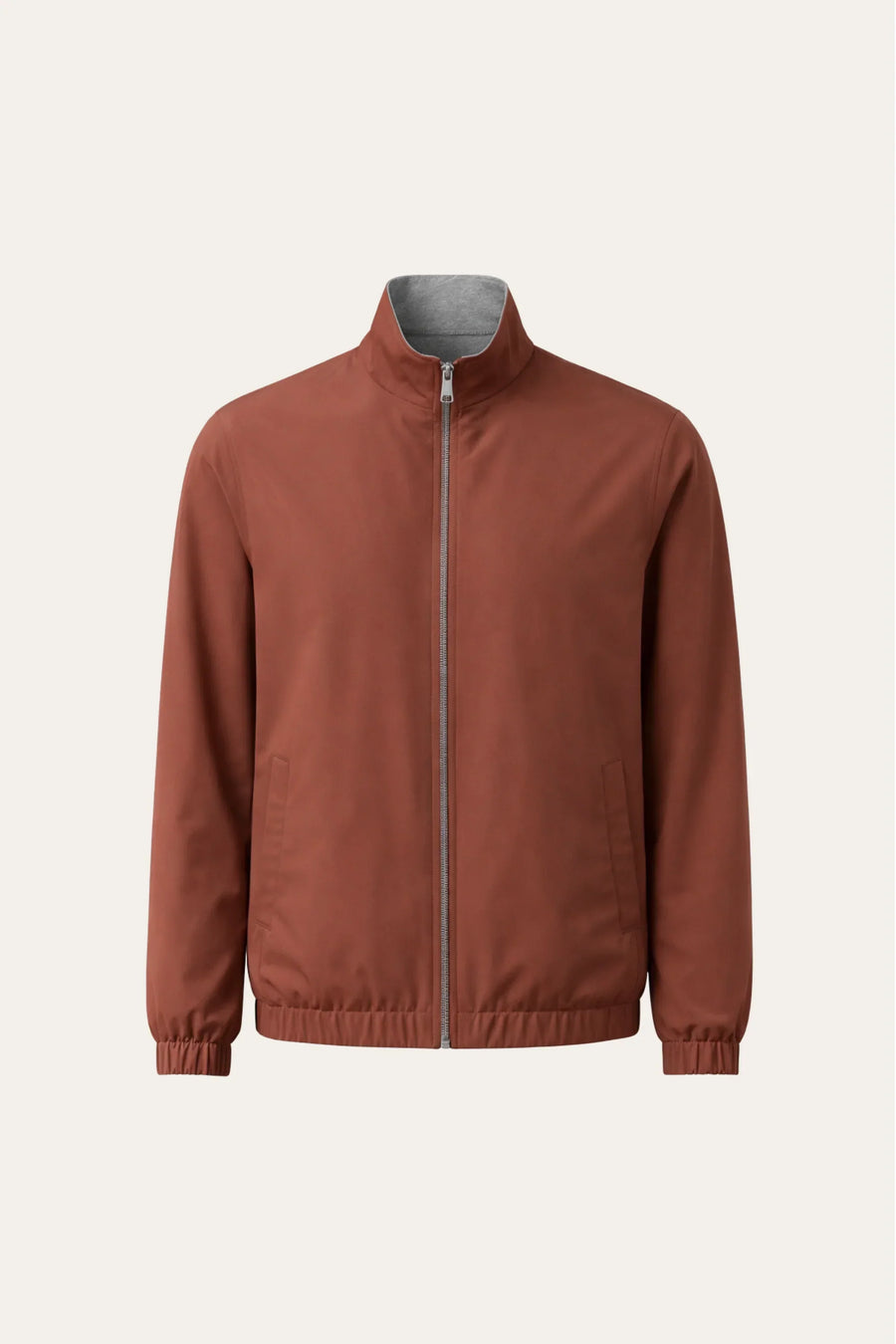 Reverso Reversible Bomber Jacket Terracotta