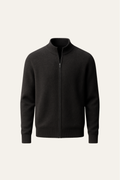 Vaniro Cashmere Cardigan Black