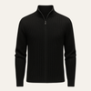 Arelon Cashmere Zip Knit Black