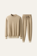Ladore Cashmere Two-Piece Sand