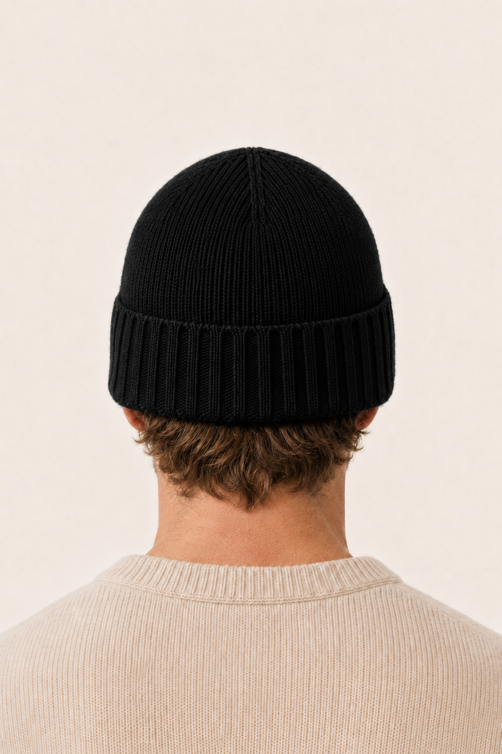 Ivaro Cashmere Beanie Black