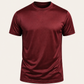 Merciro Cotton Tee Burgundy