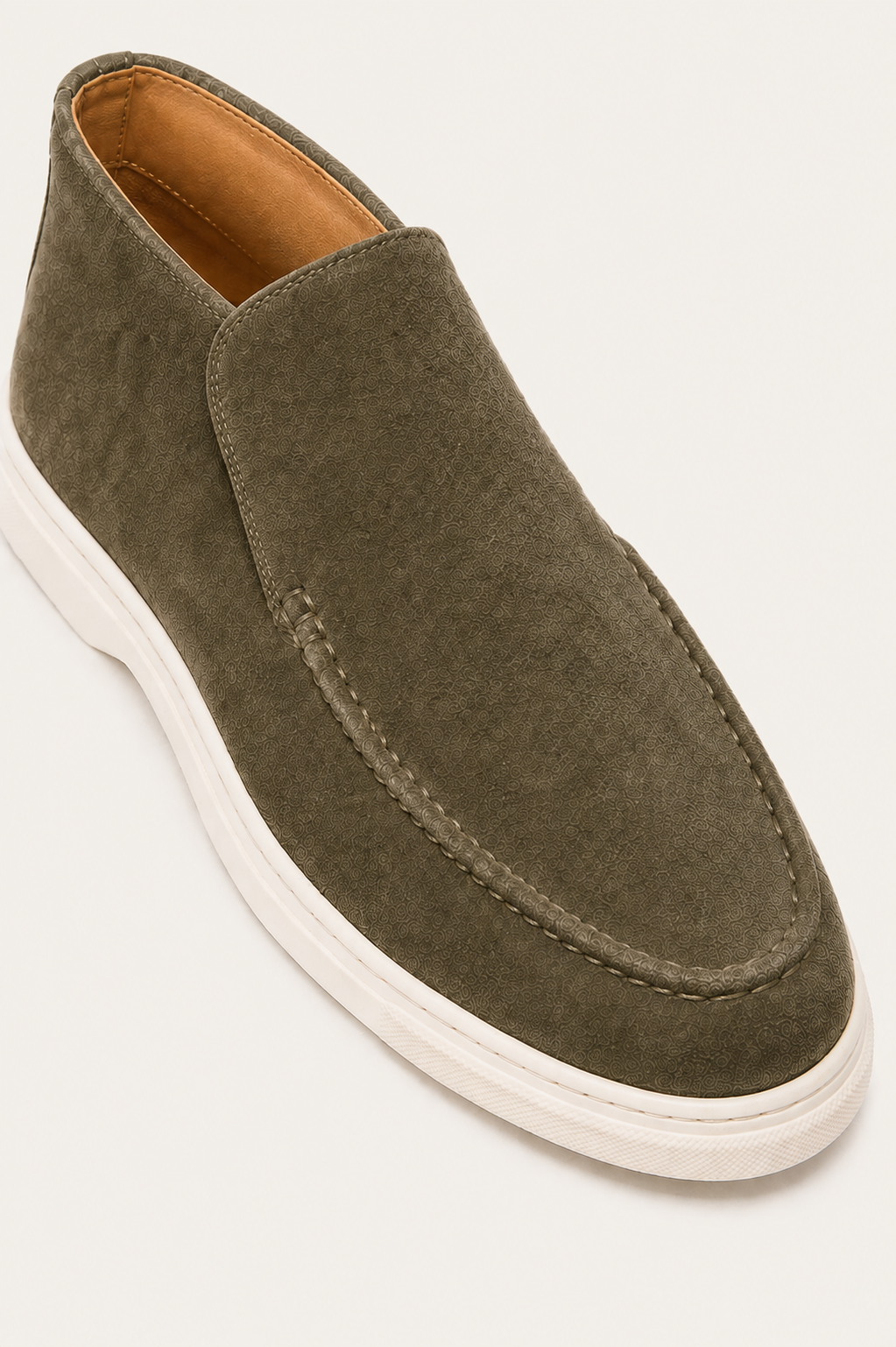 Marelo High Top Loafer Olive