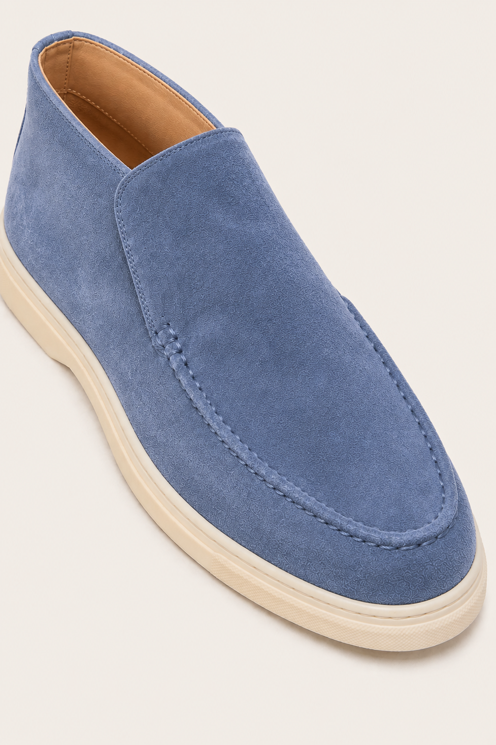 Marelo High Top Loafer Denim Blue