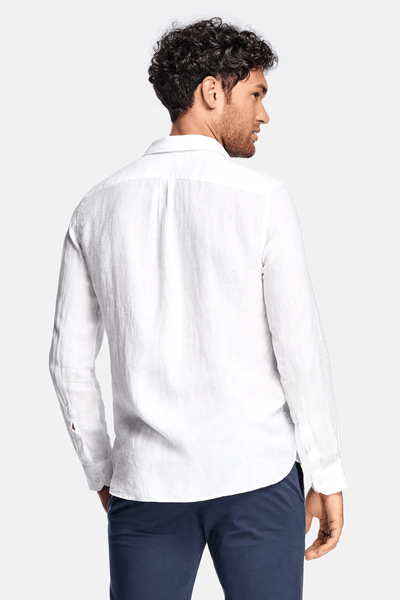 Ladore - Chemise en lin blanc