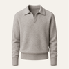 Malero Cashmere Polo Knit Grey