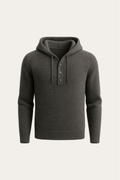 Avaro Hooded Knit Dark Grey