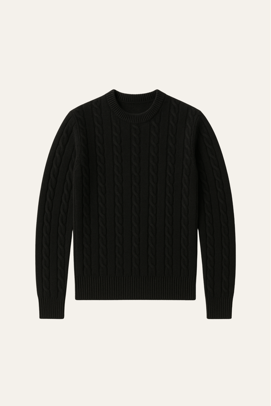 Velaro Cashmere Knit Black