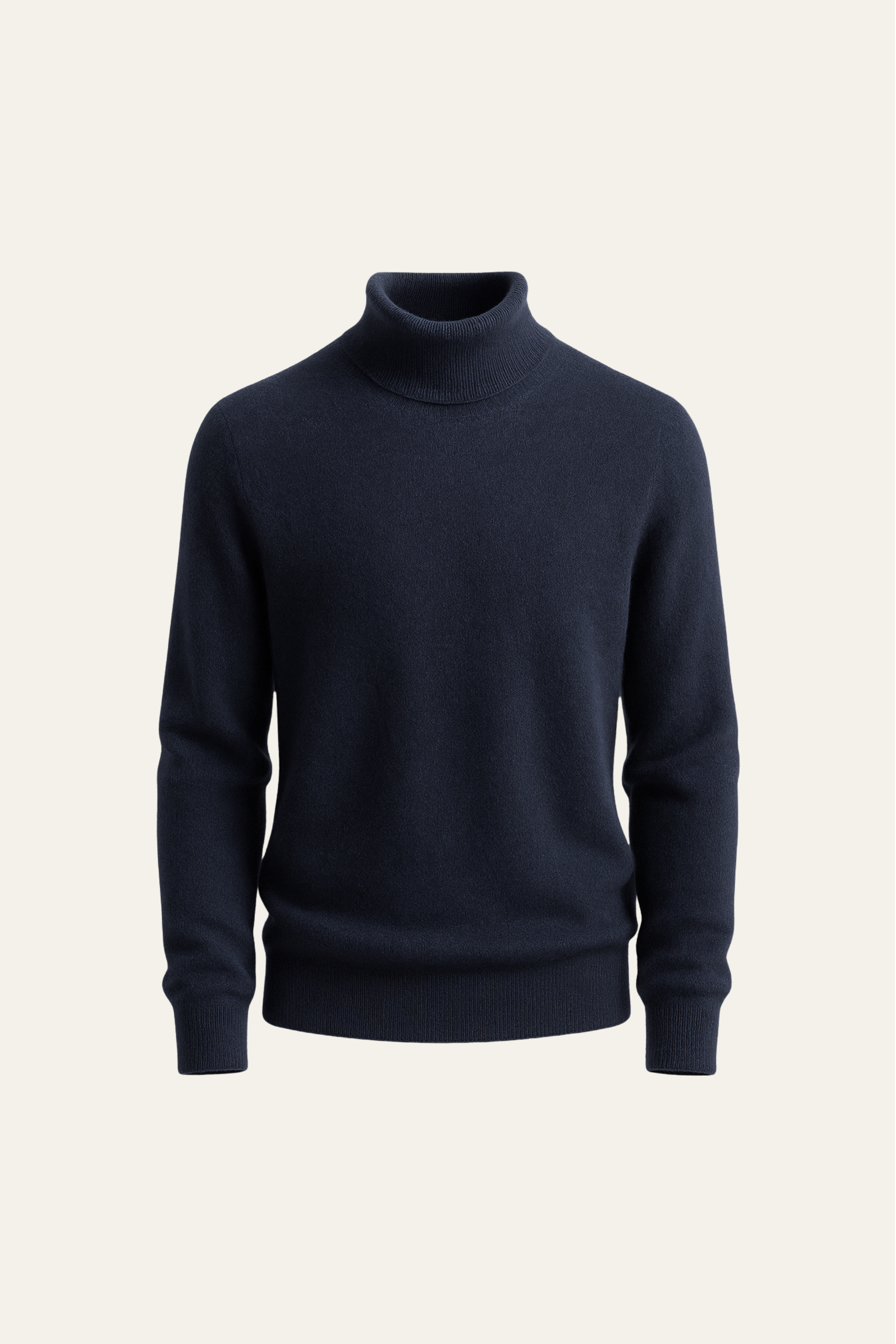 Paravi Cashmere Turtleneck Navy