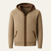 Ravalo Hooded Cardigan Brown