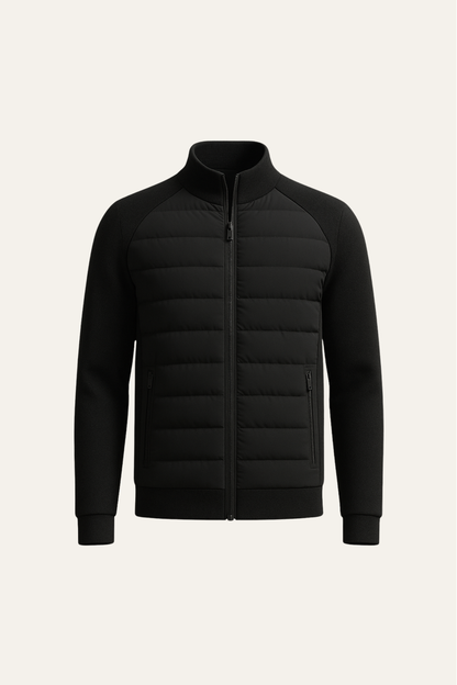 Belaro Padded Wool Jacket Black