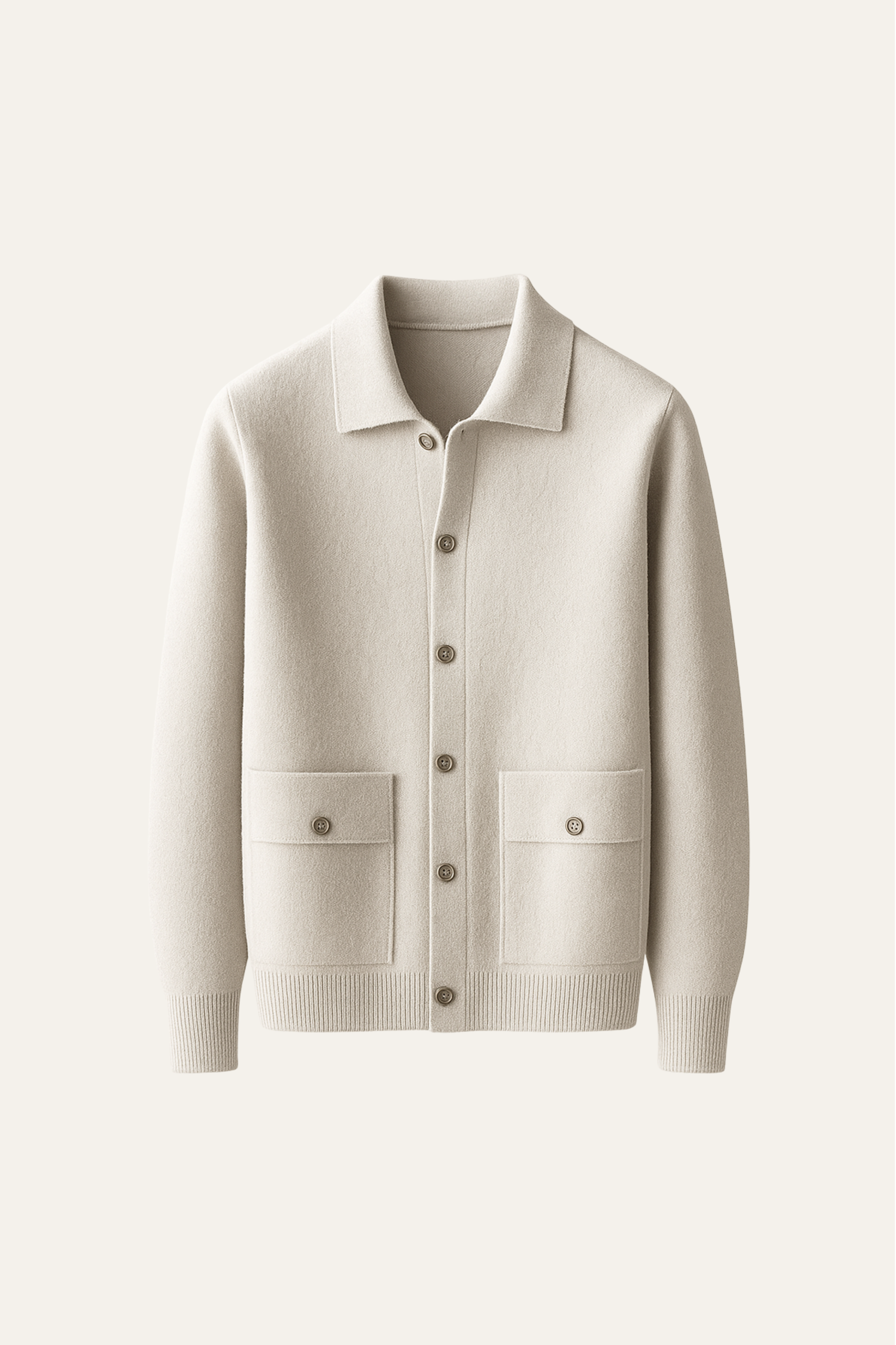 Silavo Cashmere Cardigan Ivory
