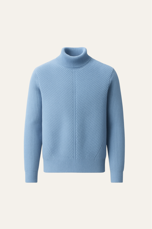 Moravi Merino Knit Blue