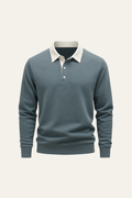 Meravo Polo Knit Cyan