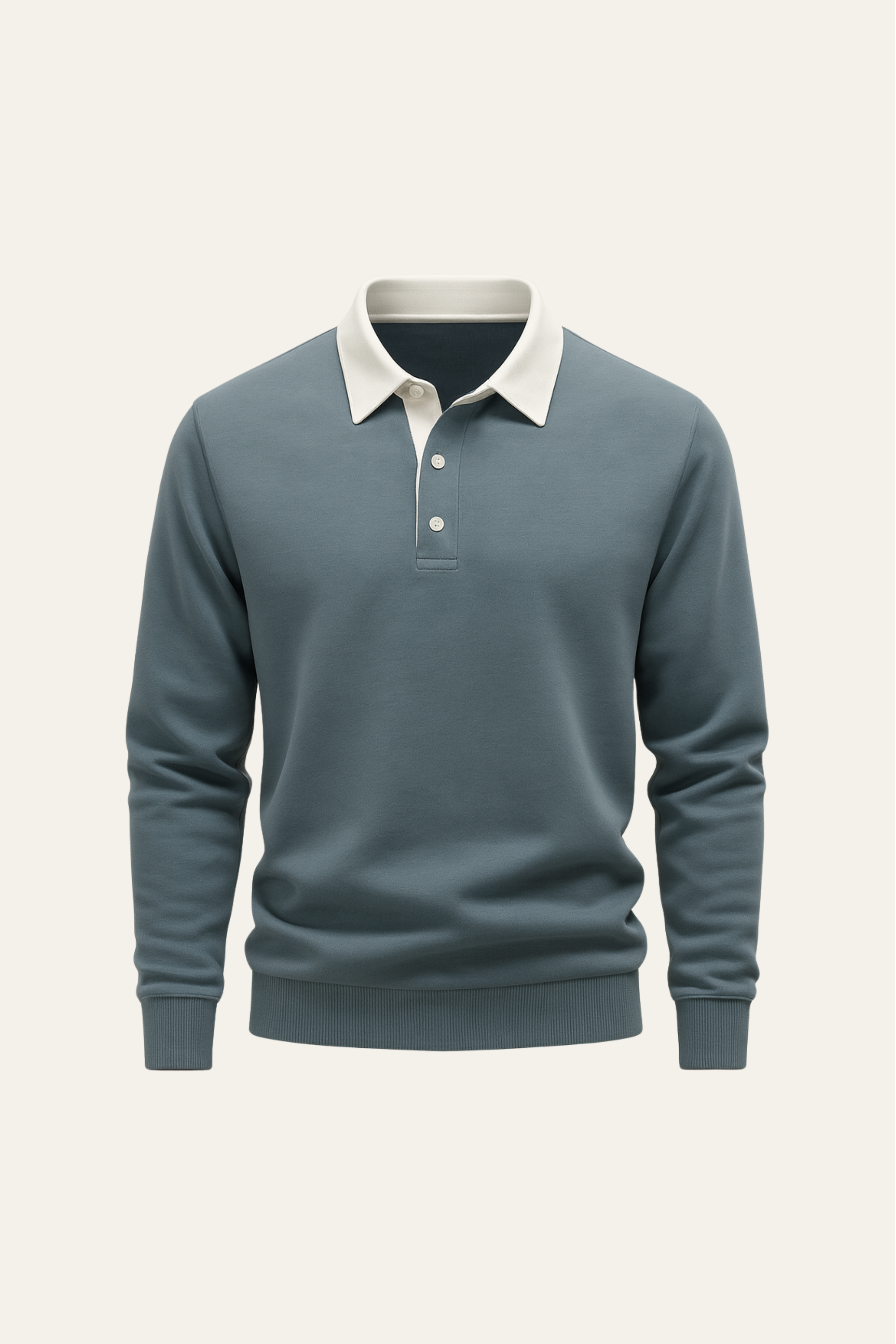 Meravo Polo Knit Cyan