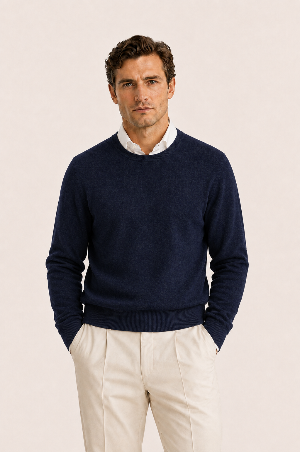 Averin Pullover Dark Blue