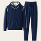 Ladore Cashmere Hooded Set Navy
