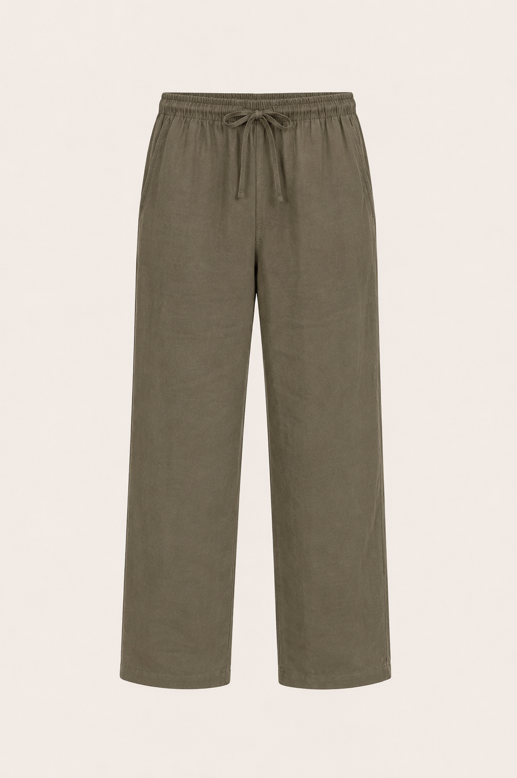 Pinaro Linen Trousers Green