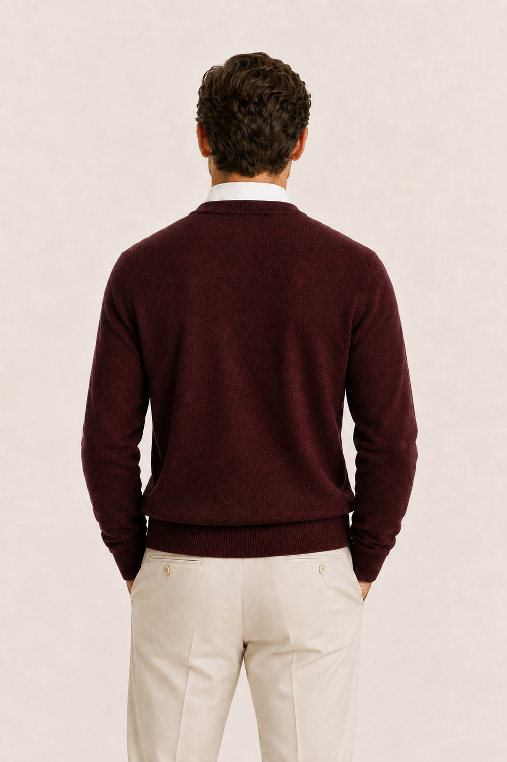 Averin Pullover Bordeaux