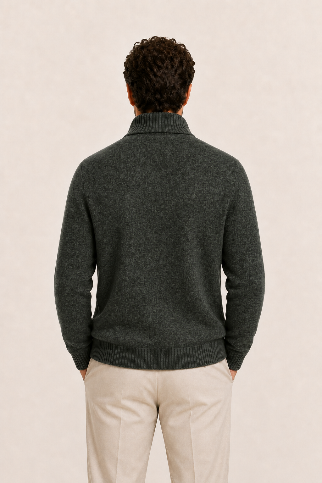 Javino Cashmere Cardigan Green