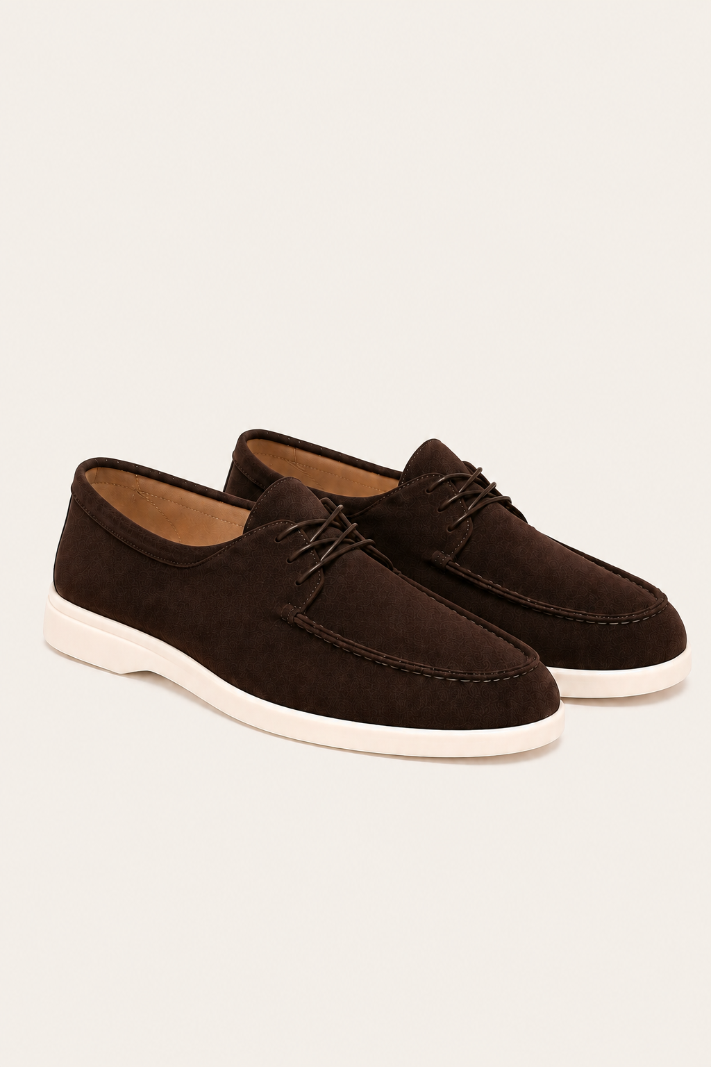 Levaro Laced Loafers Brown