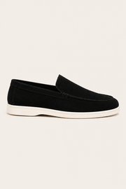 Bavaro Suede Loafers Black