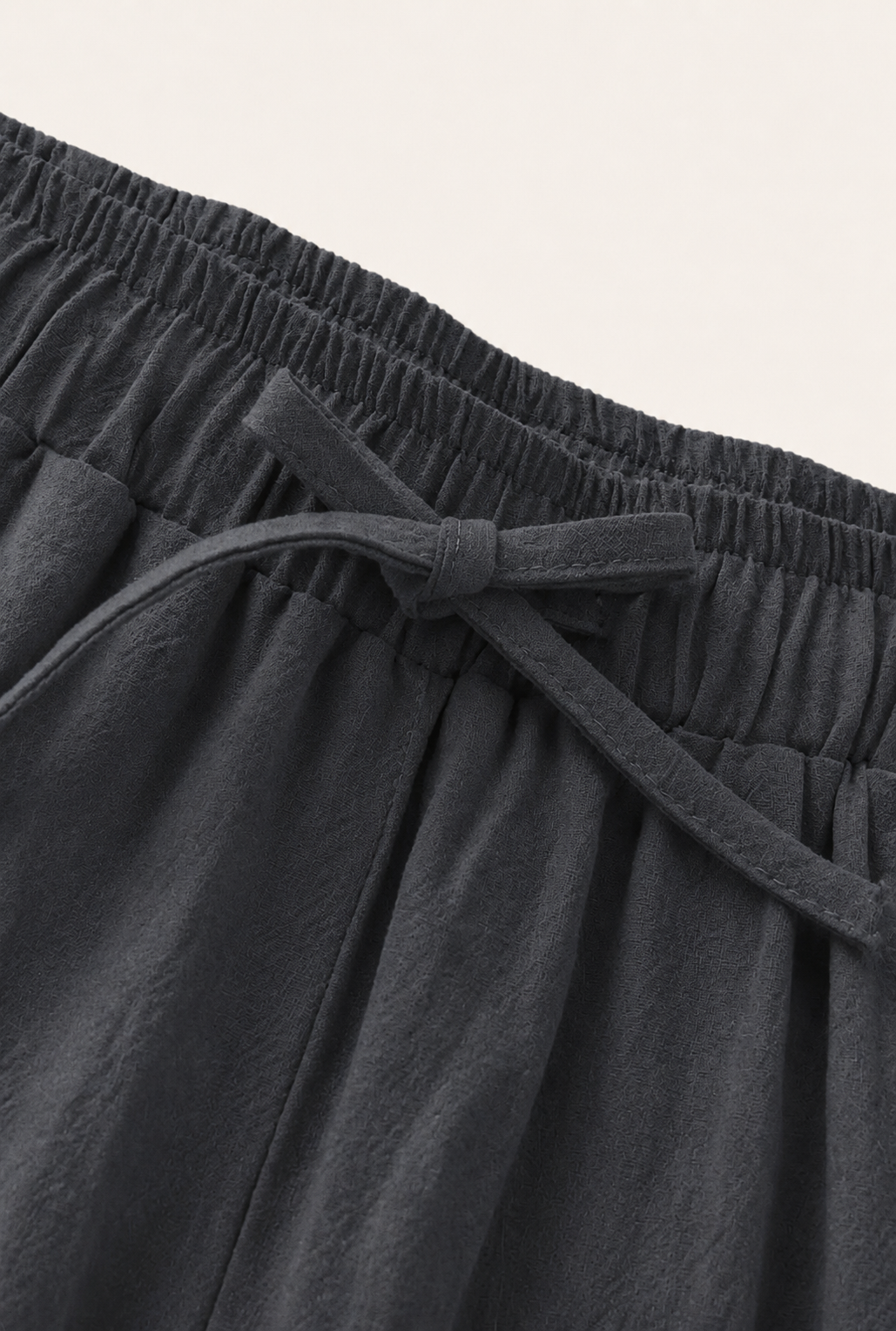 Avaron Linen Pantalon Dark Grey