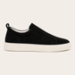 Levani Suede Slip-On Black