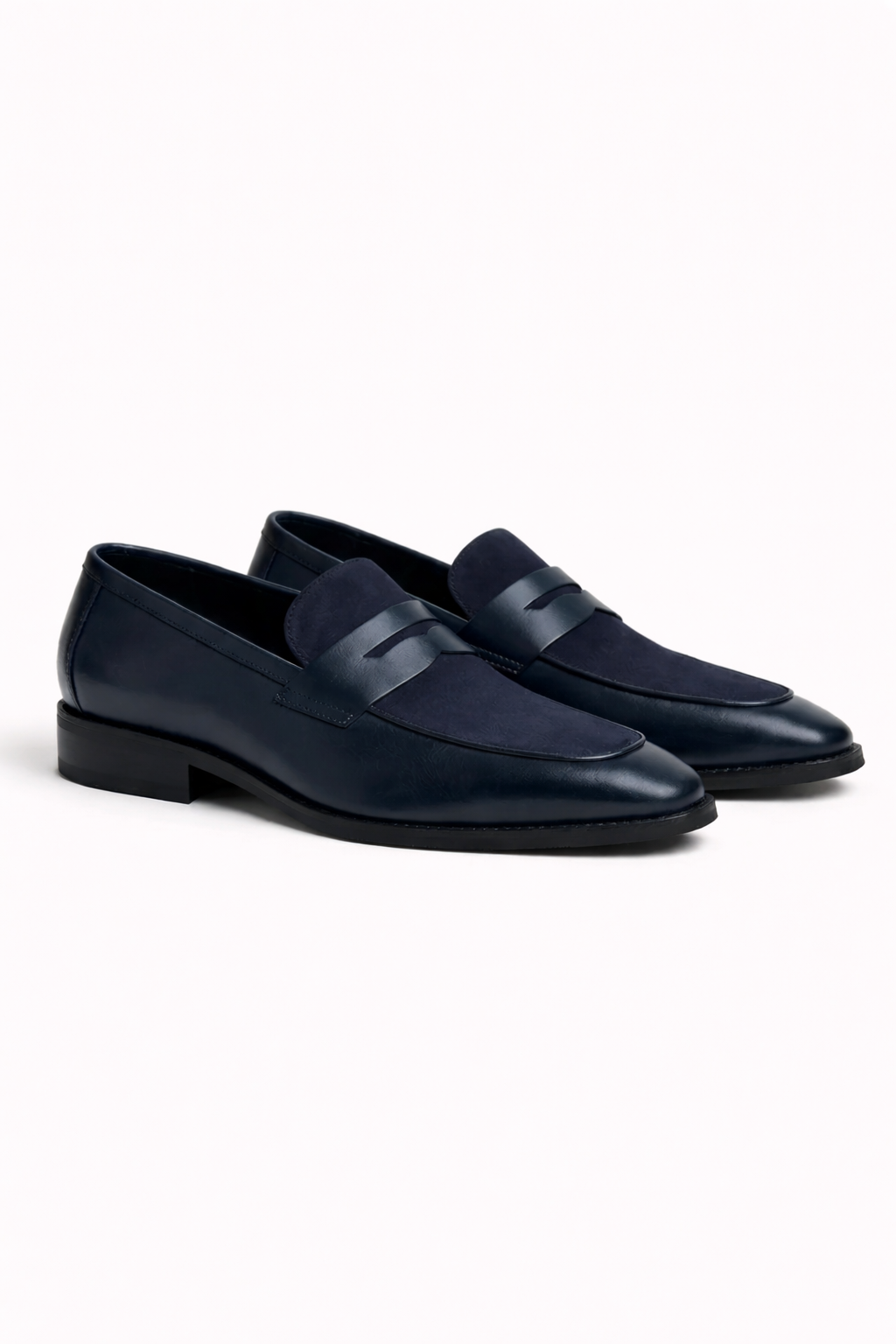 Balero Leather Loafer Navy