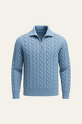 Tilano Cable Knit Light Blue