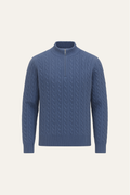 Seviro Cashmere Knit Blue