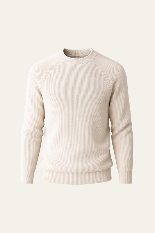 Sarole Wool Crewneck Beige