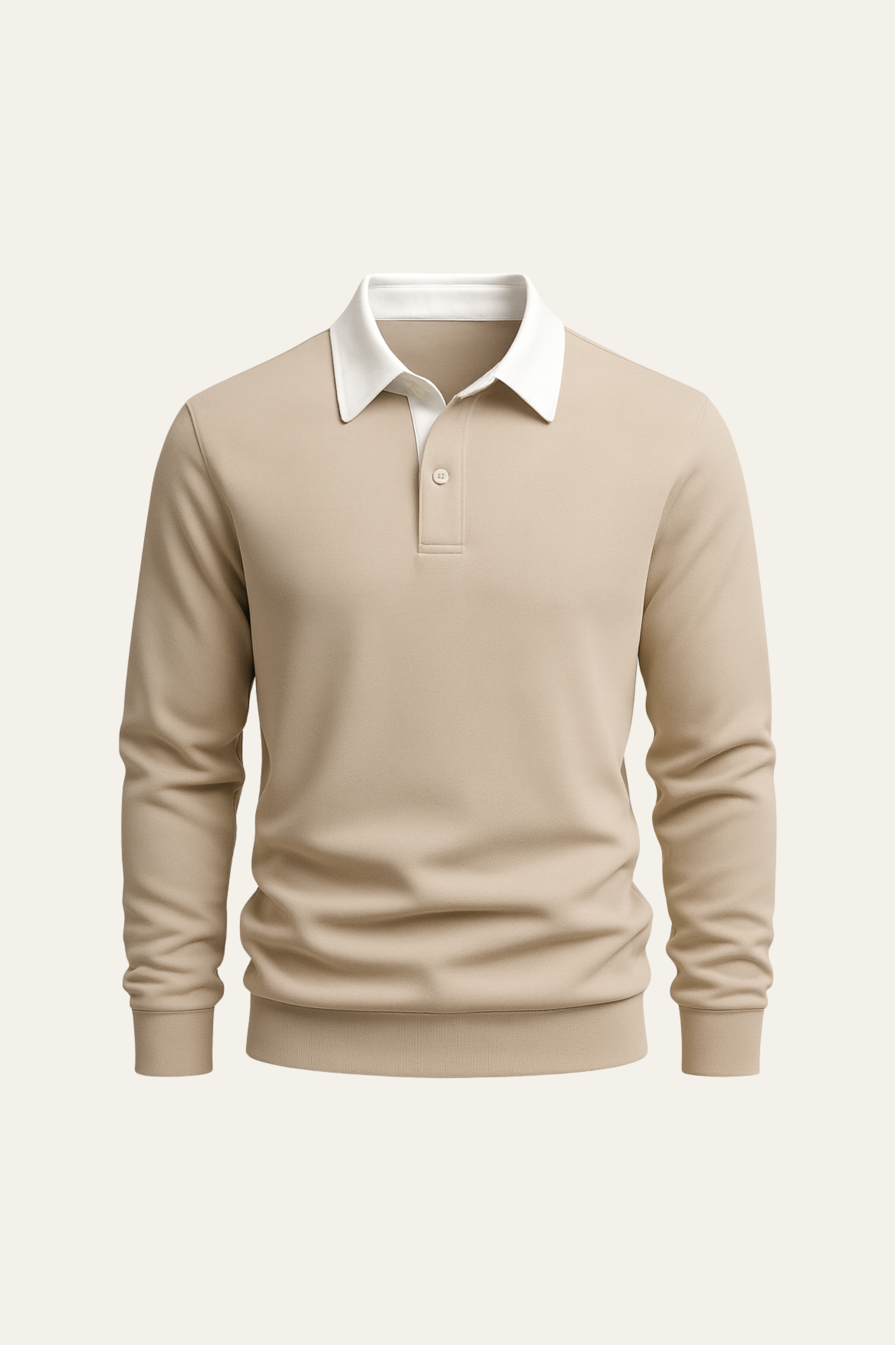 Meravo Polo Knit Beige