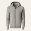 Zelano Merino Hooded Sweater Grey