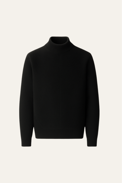 Moravi Merino Knit Black