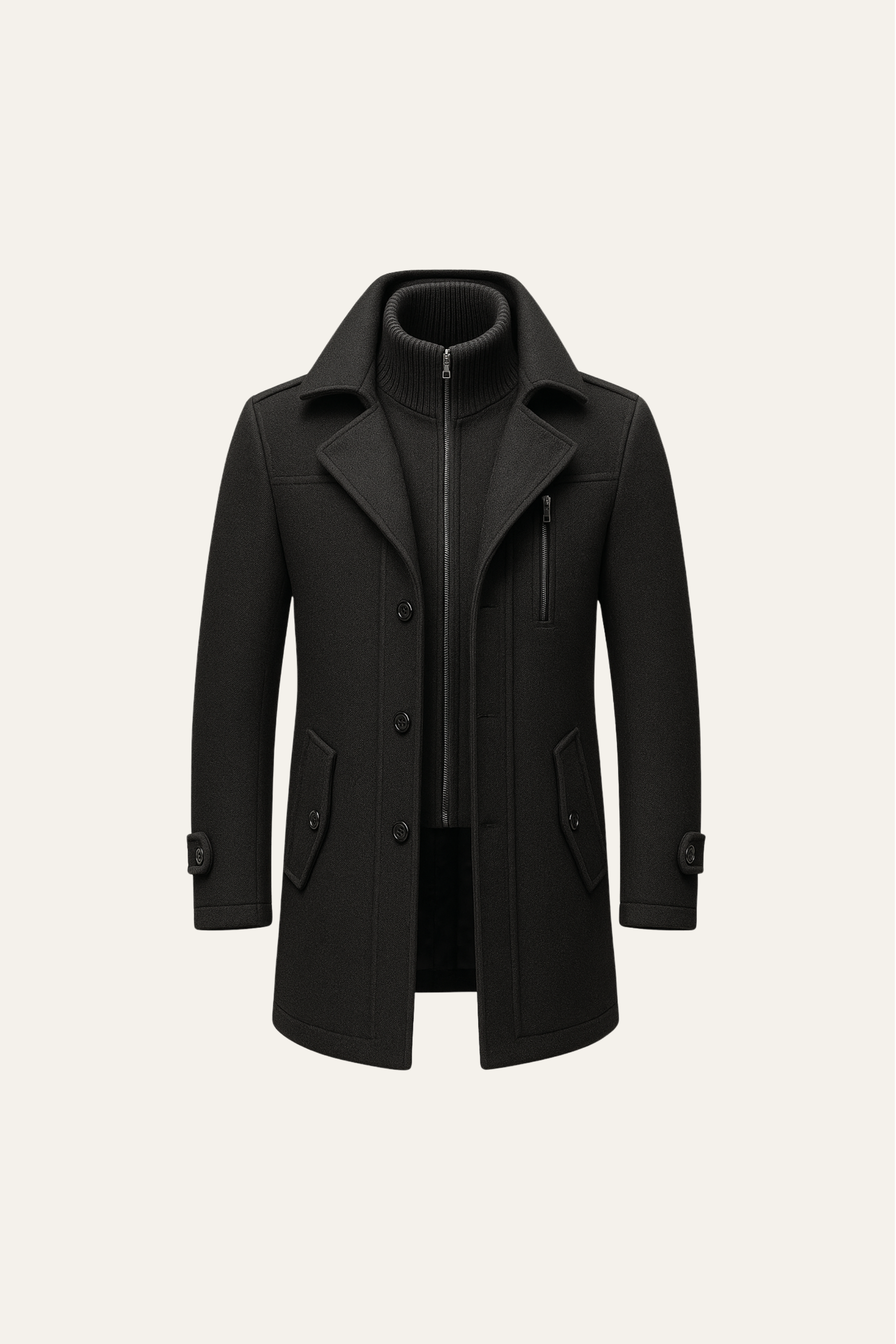 Celano Field Coat Black